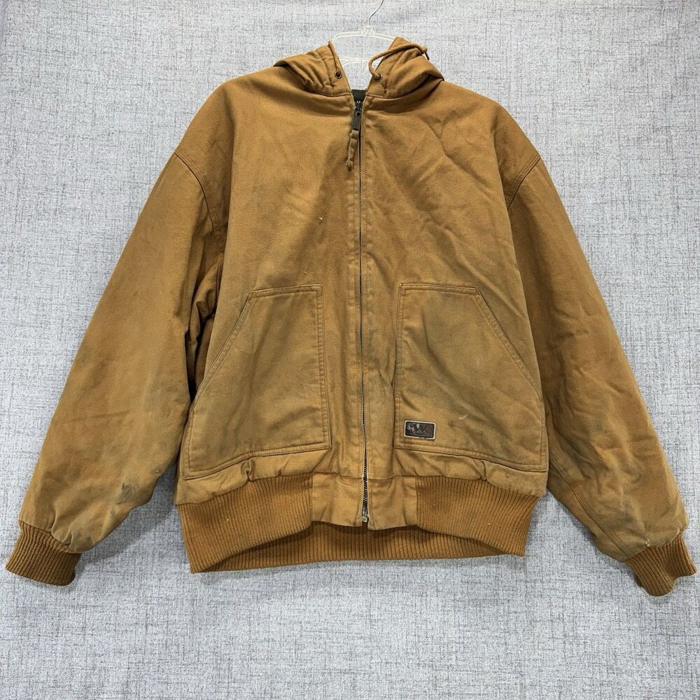 Vintage Walls Jacket Men's Large Zero Zone Canvas Duck Quilt Lined